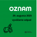 OZNAM - V PIATOK VÝVOZ ODPADU PODĽA PLÁNU
