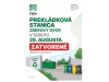 SOBOTNÉ OBMEDZENIE PREVÁDZKY PREKLÁDKOVEJ STANICE A ZBEROVÉHO DVORA 29.8.2026